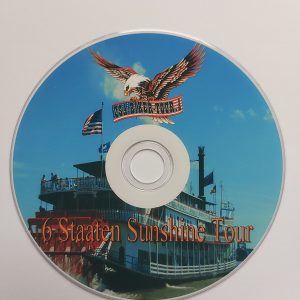 DVD mit Video der 6 Staaten Sunshine Tour