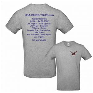 Tour-Shirt Wild West grau/blau